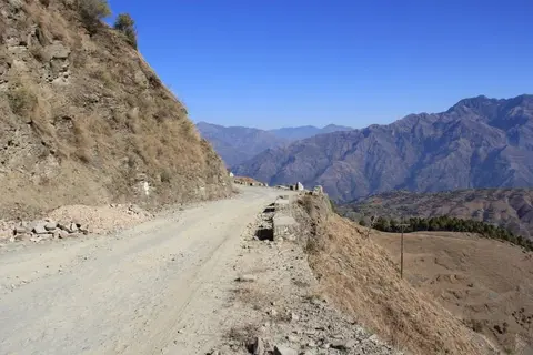 Sirmaur village road 2