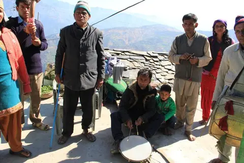 Local Sirmaur instruments- drums 1